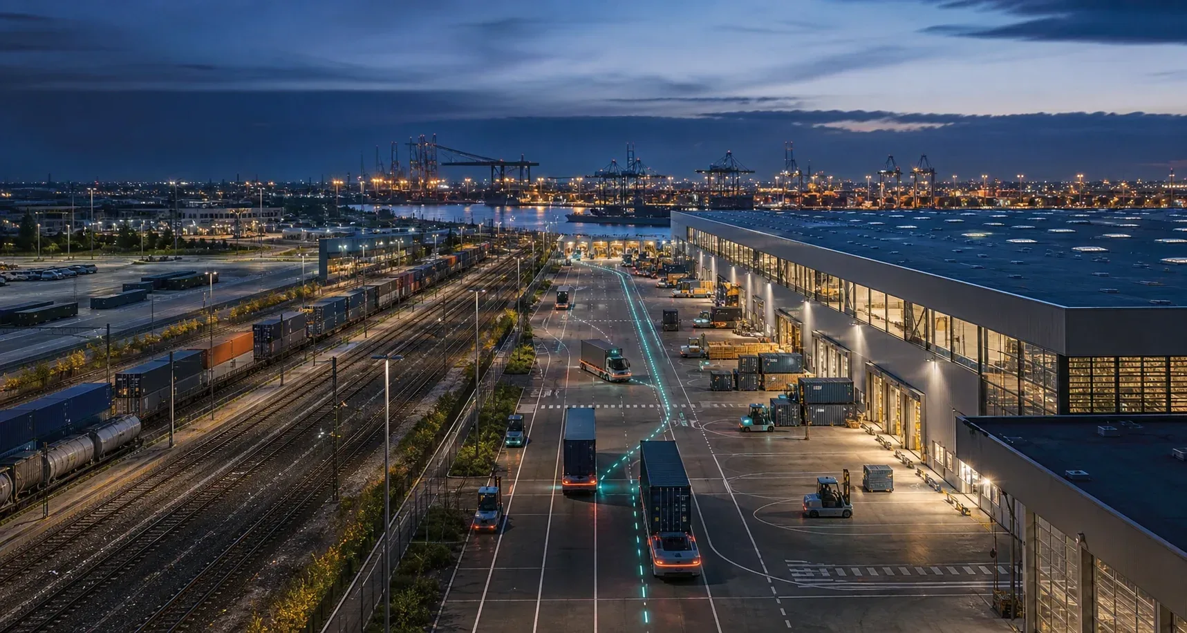 Intermodales Logistikzentrum – Ausgangspunkt geschlossener Behälterkreisläufe